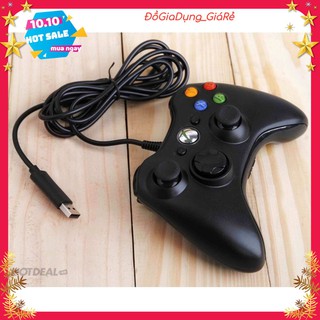 Tay cầm chơi game PC cao cấp, Fifa online 4 USB for PC 360 có dây - không rung