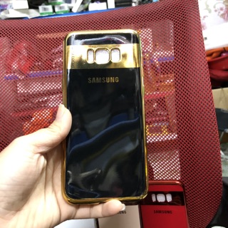 Ốp lưng samsung S8 plus dẻo màu xi bóng