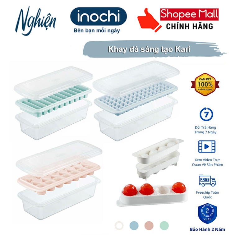 [ 6 phân loại ] Khay đá thanh Kari INOCHI – Chính hãng tiêu chuẩn nhật bản