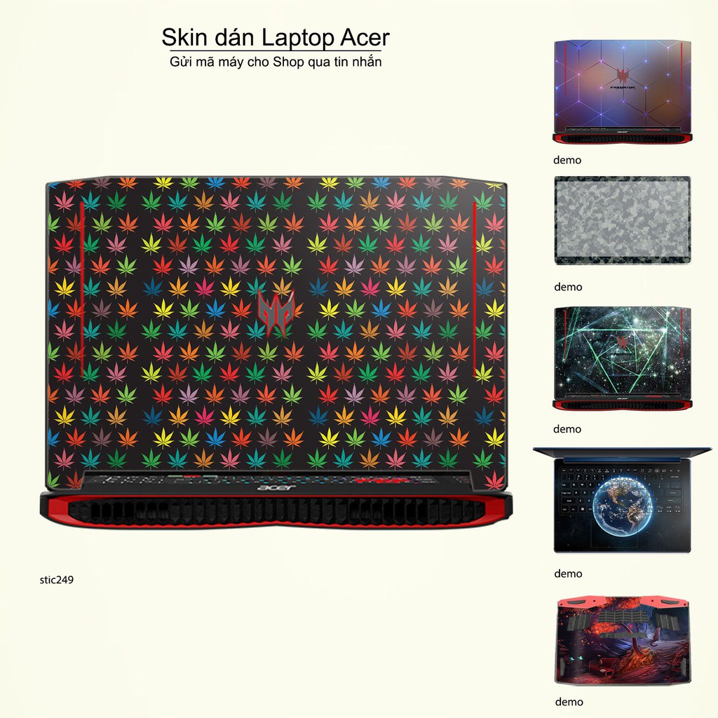 Skin dán Laptop Acer in hình Colorado - stic250 (inbox mã máy cho Shop)