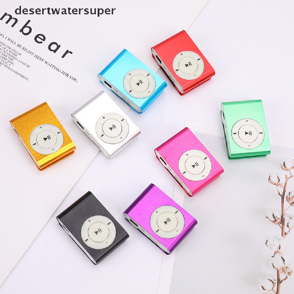Máy Nghe Nhạc MP3 Mini Hỗ Trợ Thẻ Nhớ Micro TF 32GB