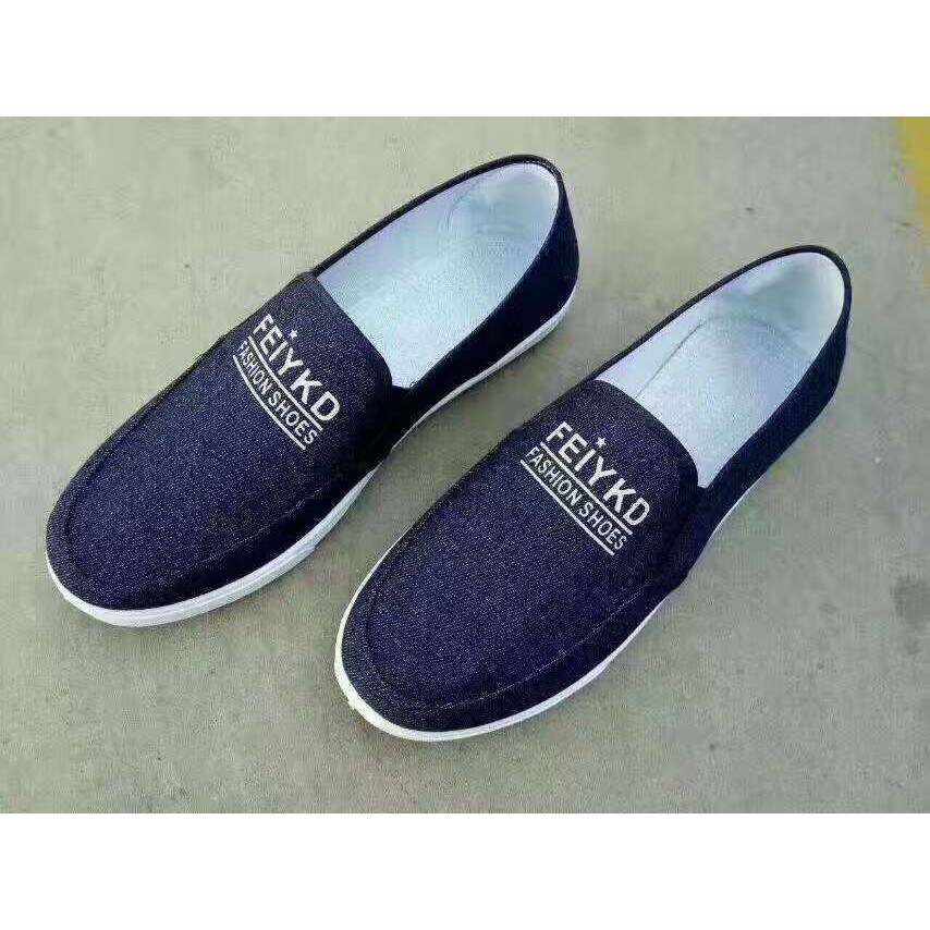 giày lười vải của nam