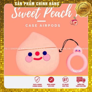 Airpods case ⚡ freeship ⚡ pé đào ⚡ case tai nghe không dây airpods 1/ 2/ i12