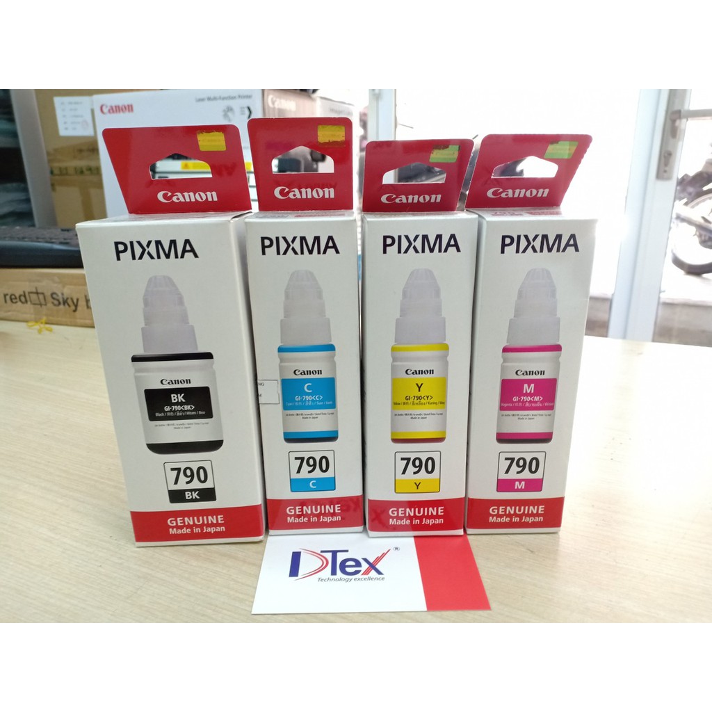 Mực in GI-790Y Yellow Ink Tank (GI-790Y) - Hàng Chính Hãng