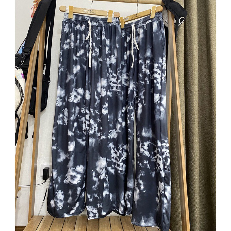 [Mã FAMAYWA giảm 10K đơn 50K] Quần Ống Rộng Dáng Suông Dài Họa Tiết Loang Unisex Nam Nữ Hot Trend - VIETCEN | BigBuy360 - bigbuy360.vn