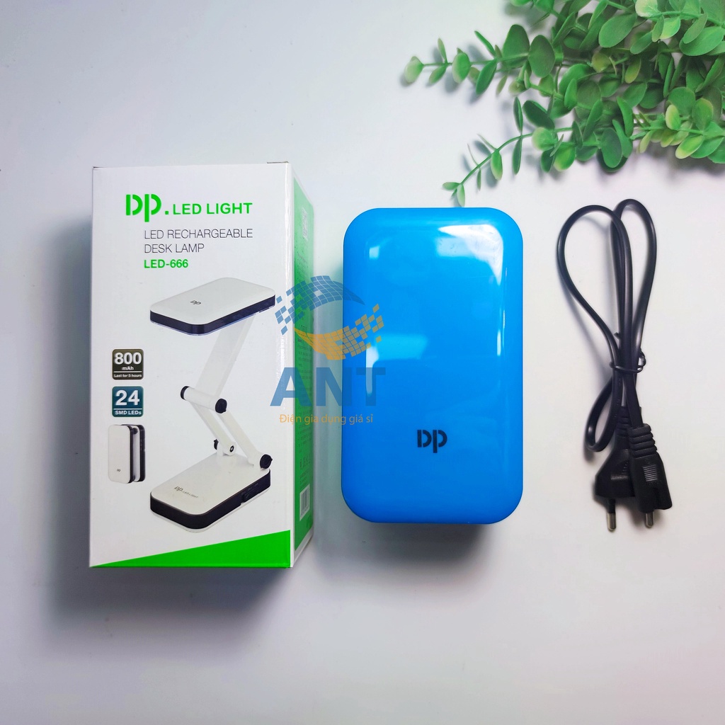 Đèn led để bàn gấp gọn 24 bóng DP 666