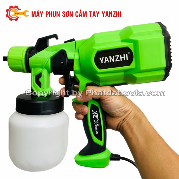 Máy phun sơn cầm tay YANZHI YZ-4000-Công suất 650W-Tặng kèm đầu bép phun thay thế-Bảo hành 6 tháng