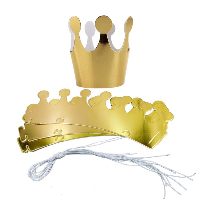 Vương Miện Happy Birthday Cho Bé Nhiều Mẫu Kid Paper Crown TNOI63
