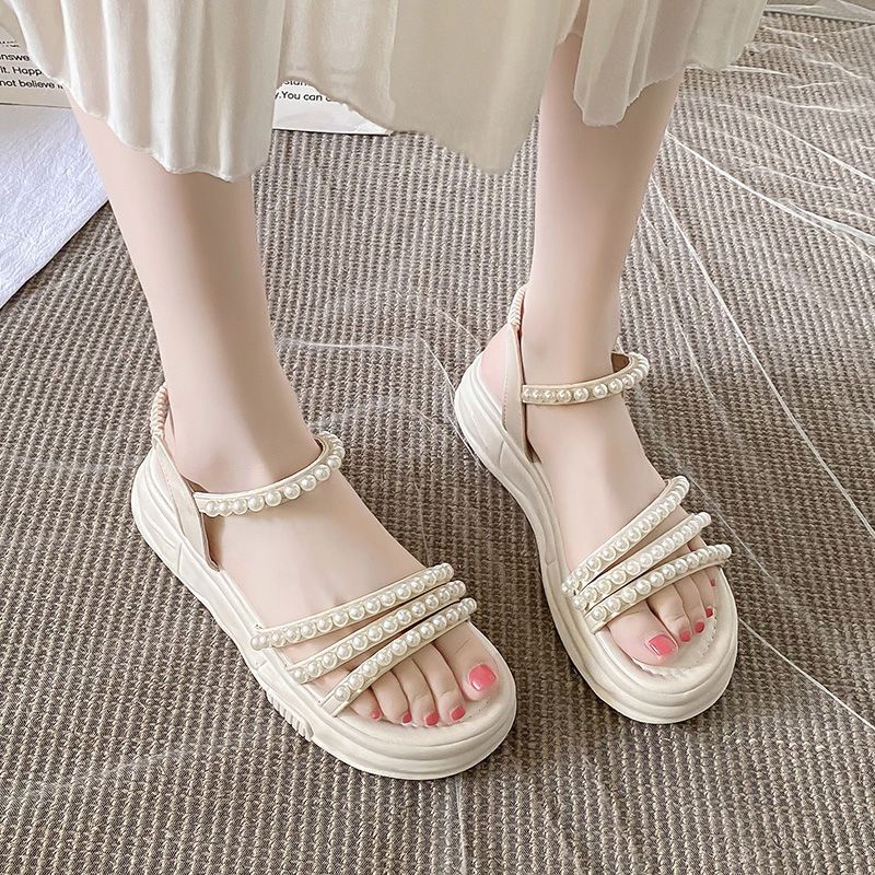 Sandal Đế Dày Thời Trang Mùa Hè Mới Cho Nữ