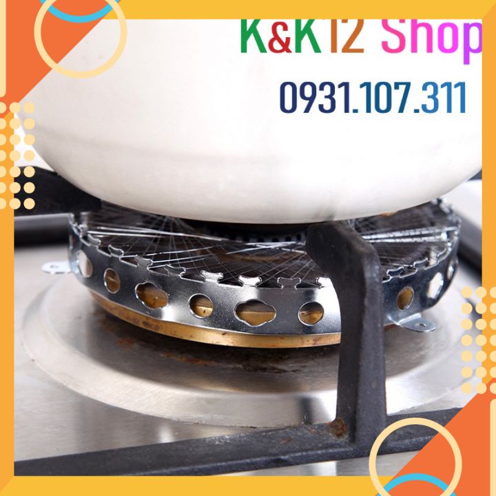 Bếp gas tiết kiệm năng lượng. Nắp đậy chống gió tụ lửa bằng thép không gỉ. Nắp đậy giúp bếp gas tiết kiệm năng lượng.