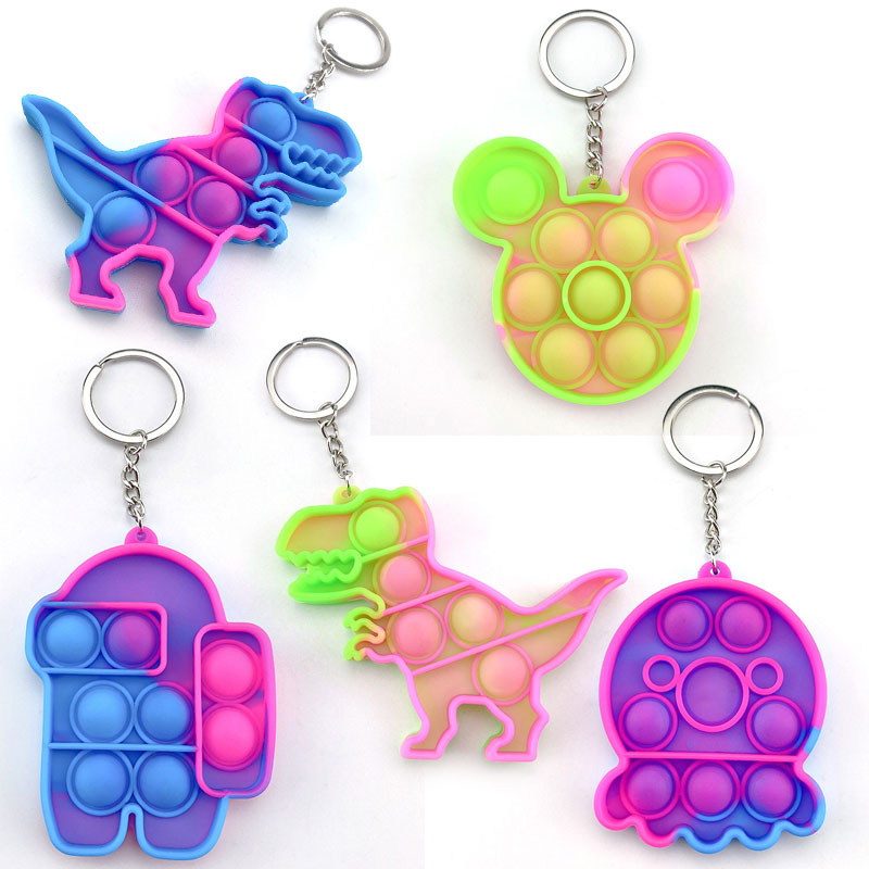 Móc Chìa Khóa Mềm Dẻo Giúp Giảm Căng Thẳng