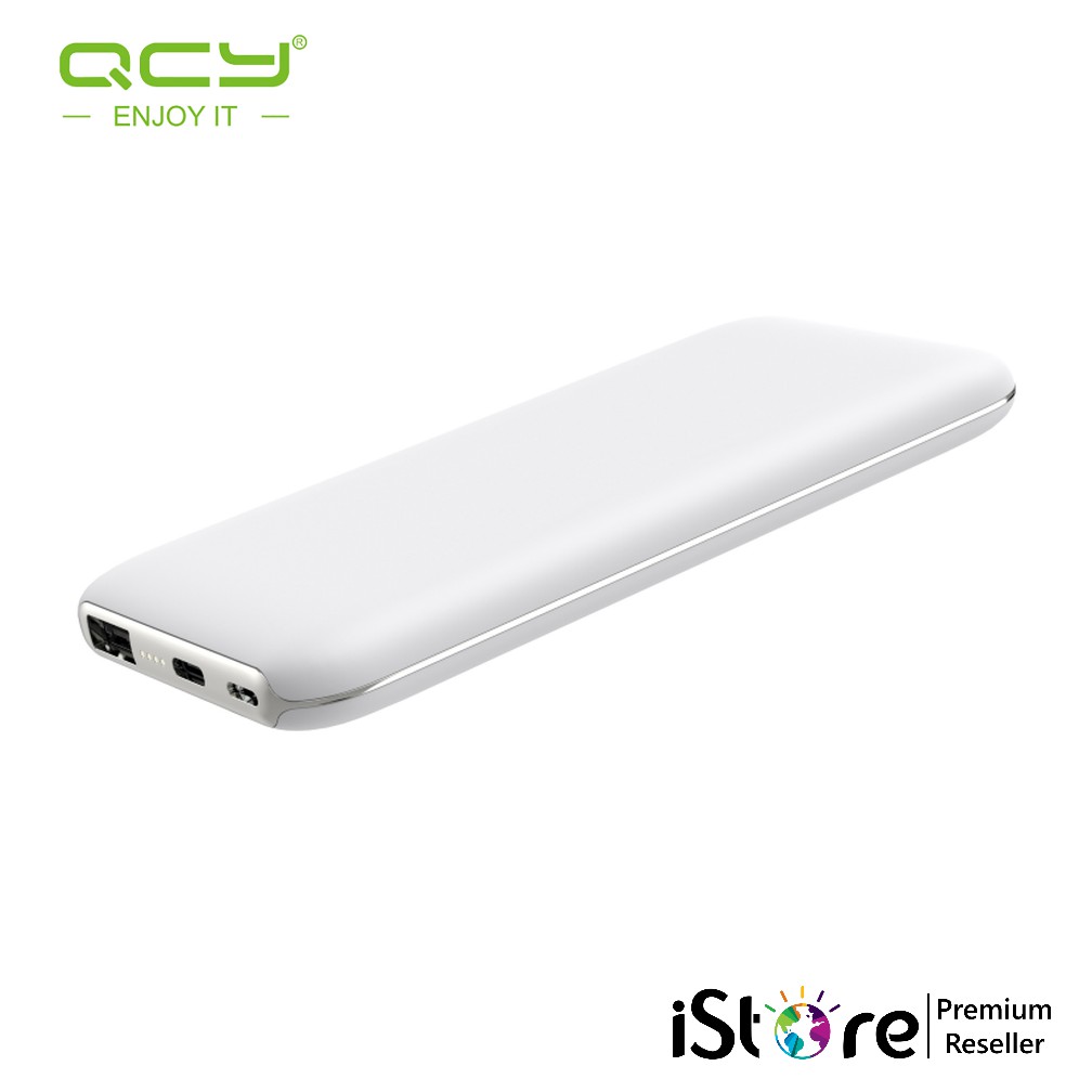 Pin Sạc Dự Phòng 10000mah Xiaomi PD10 USB-C QCY PB10 Hỗ Trợ Sạc Nhanh 18W PD Power Delivery - Hàng Chính Hãng