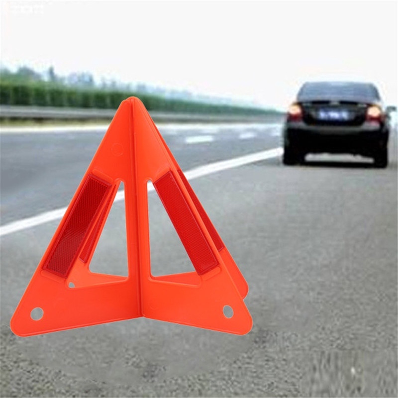 Set 2 Biển Báo Phản Quang Cảnh Báo Nguy Hiểm Hình Tam Giác