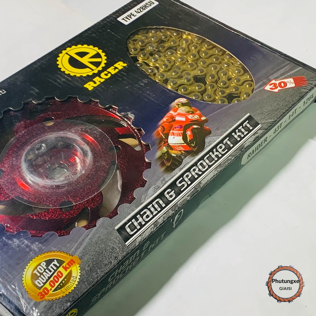 NHÔNG SÊN ĐĨA RAIDER XĂNG CƠ