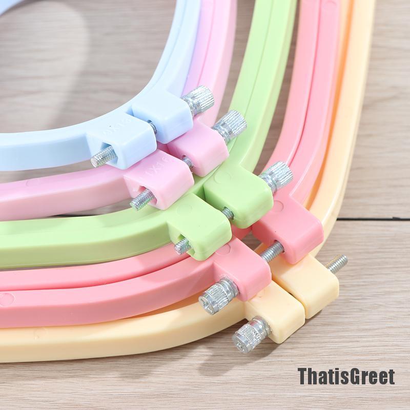 Khung Thêu Nhựa Hình Vuông Co Giãn 5