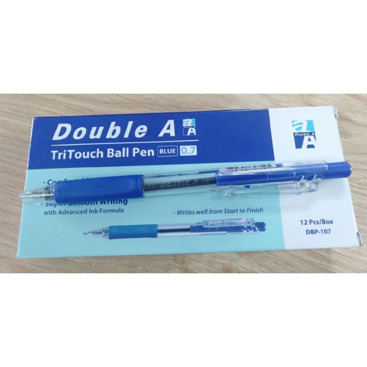 Bút bi Double A 0.7 (TriTouch Ball Pen)