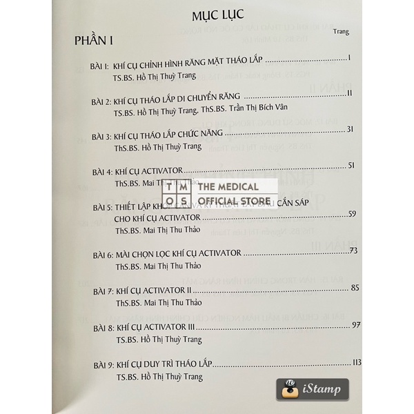 Sách - Chỉnh Hình Răng Mặt Khí Cụ Tháo Lắp Tmos