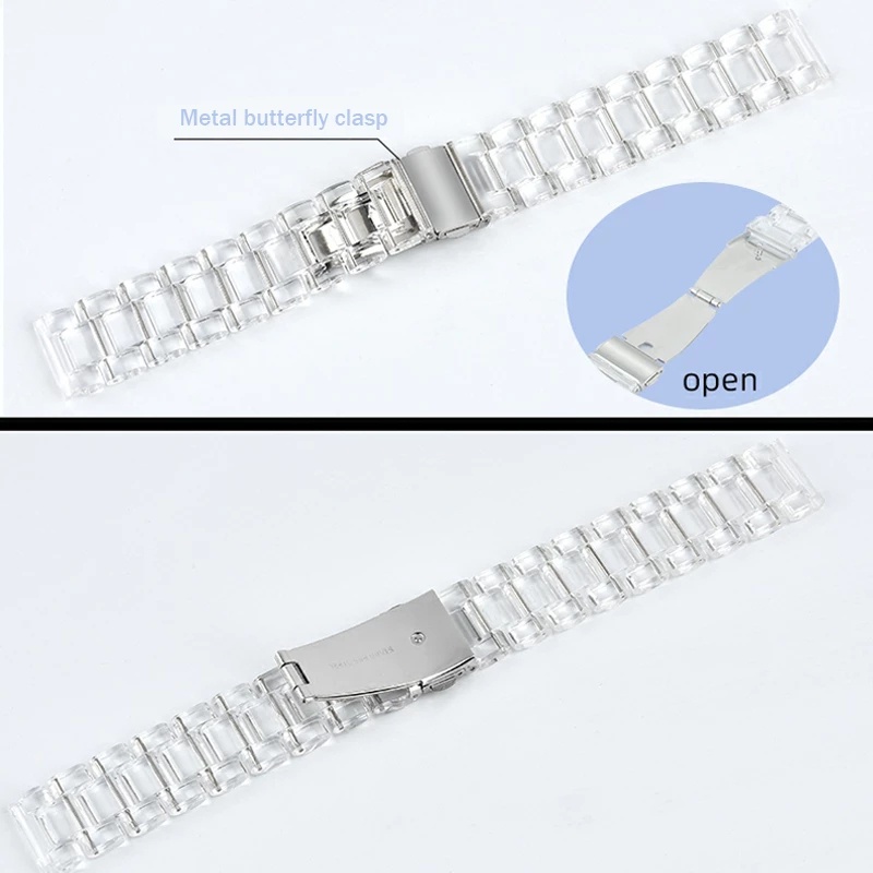 Dây Đeo Nhựa Trong Suốt Cho Đồng Hồ Thông Minh Realme Watch 2 / 2pro