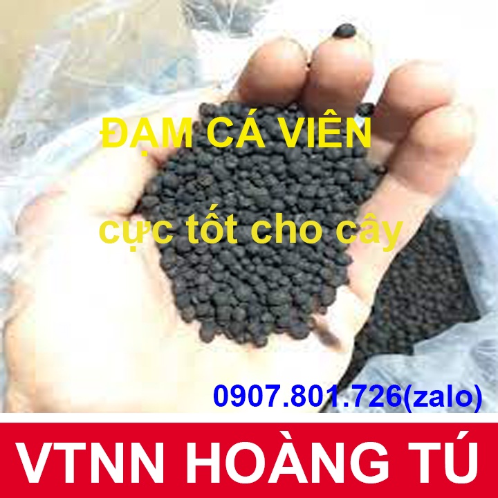 Phân Đạm Cá Dạng Viên Super ProFish - Giống Rau Sạch- gói 1kg