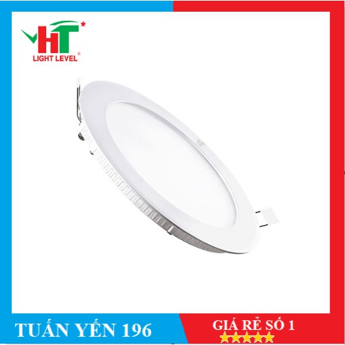 Đèn LED Âm Trần Siêu Mỏng 4w, 6w, 9w, 12W Tròn HT Light Level