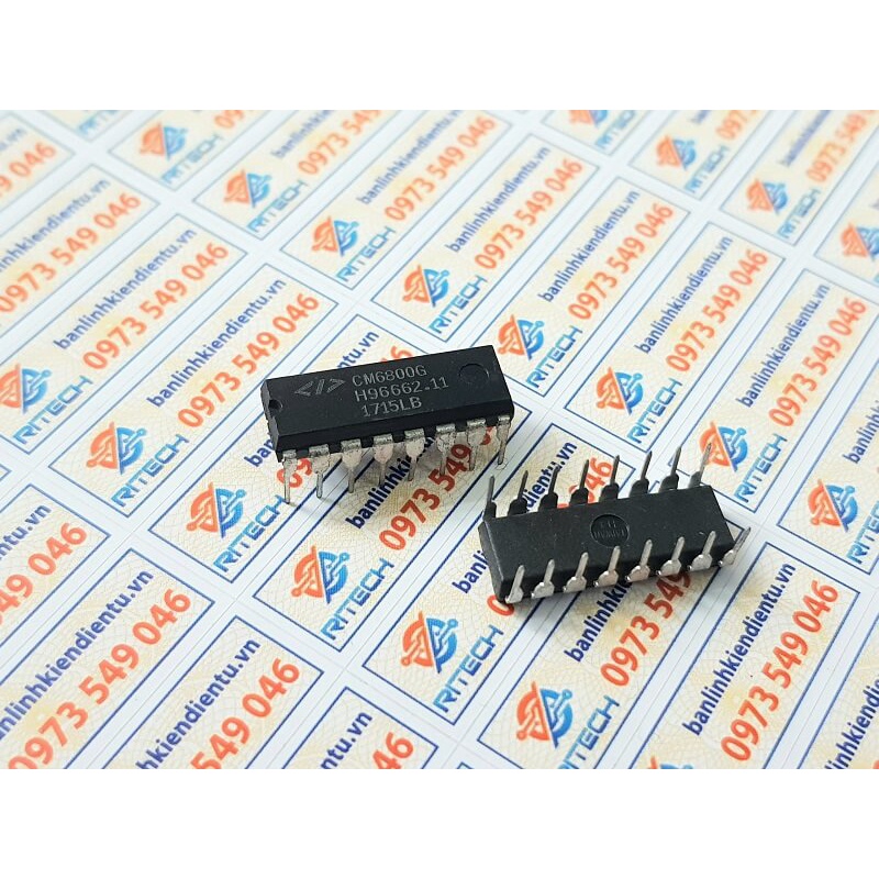 [Combo 3 chiếc] CM6800G CM6800 6800 IC Nguồn Dip-16