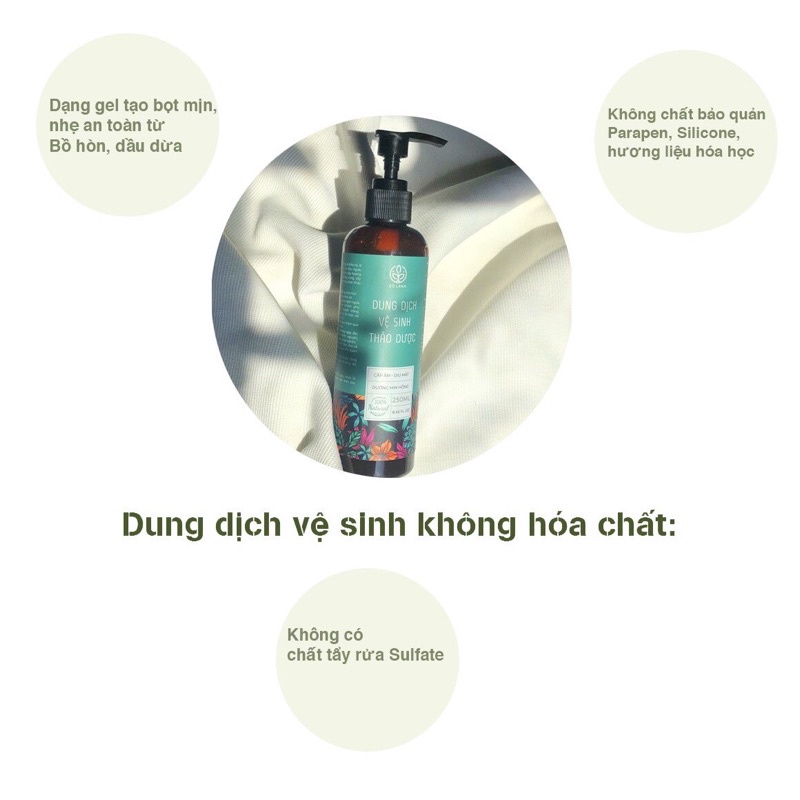 Dung dịch vệ sinh thảo dược Cỏ Lành 250g