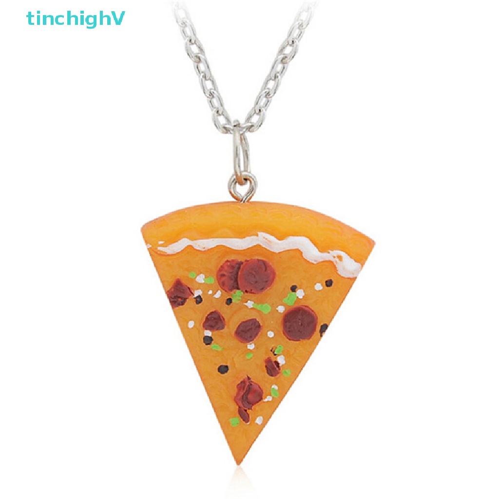 1 Dây Chuyền Tình Bạn Mặt Pizza Cho Nam Và Nữ 1 Dây Chuyền Tình Bạn Mặt Pizza Bánh Pizza 1pc
