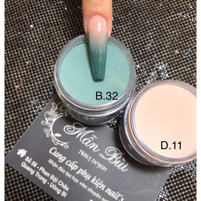 Bột đắp mỹ 3in1 mã B32 hũ 30gam, bột dễ kéo chuyên dụng cho thợ làm nail