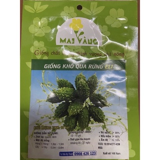 HẠT GIỐNG KHỔ QUA RỪNG ELI - HIỆU MAI VÀNG - TỈ LỆ NẢY MẦM 90-95%