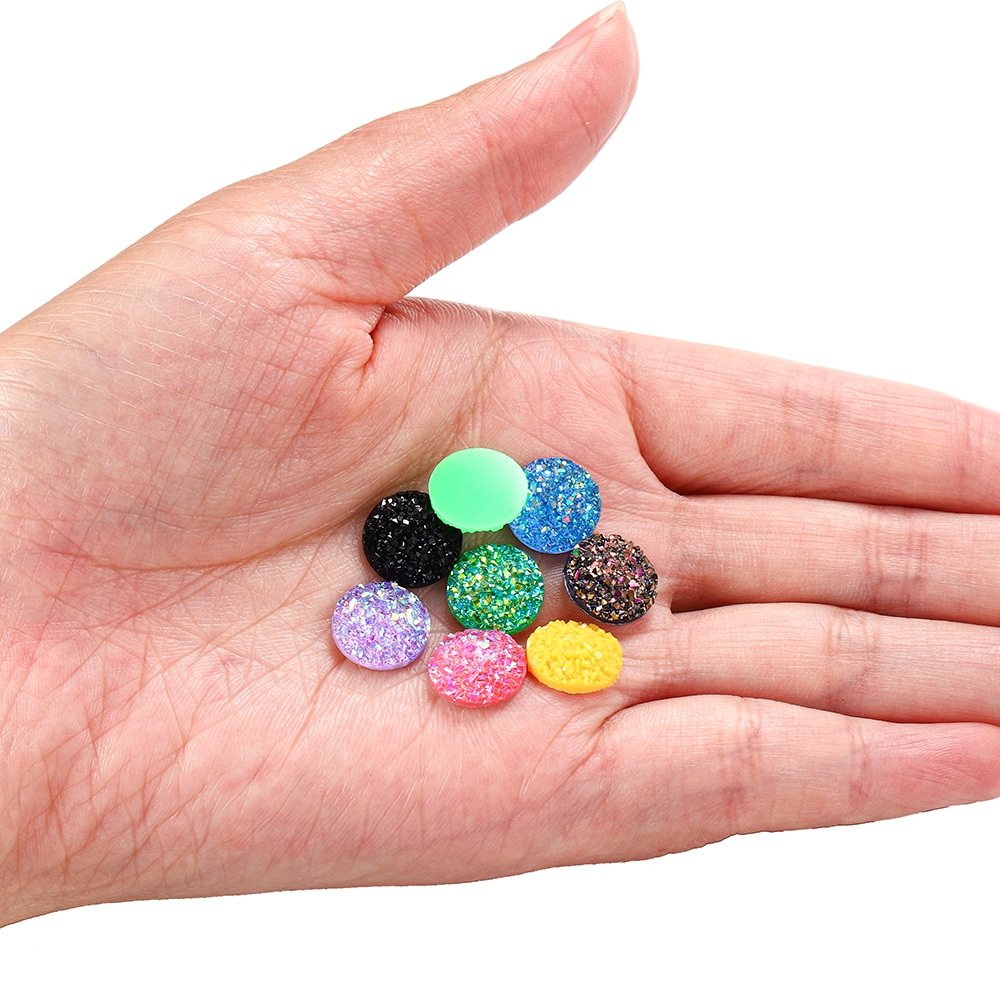 Set 30 viên ngọc Cabochon St.kunkka mài tròn làm trang sức 10mm