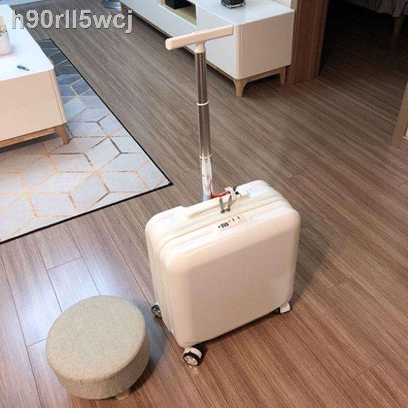 Hành lý gọn nhẹ dành cho nữ nhỏ 18 inch lên máy bay du lịch đường ngắn hộp đựng xe đẩy du lịch đường dài nhỏ mini nam