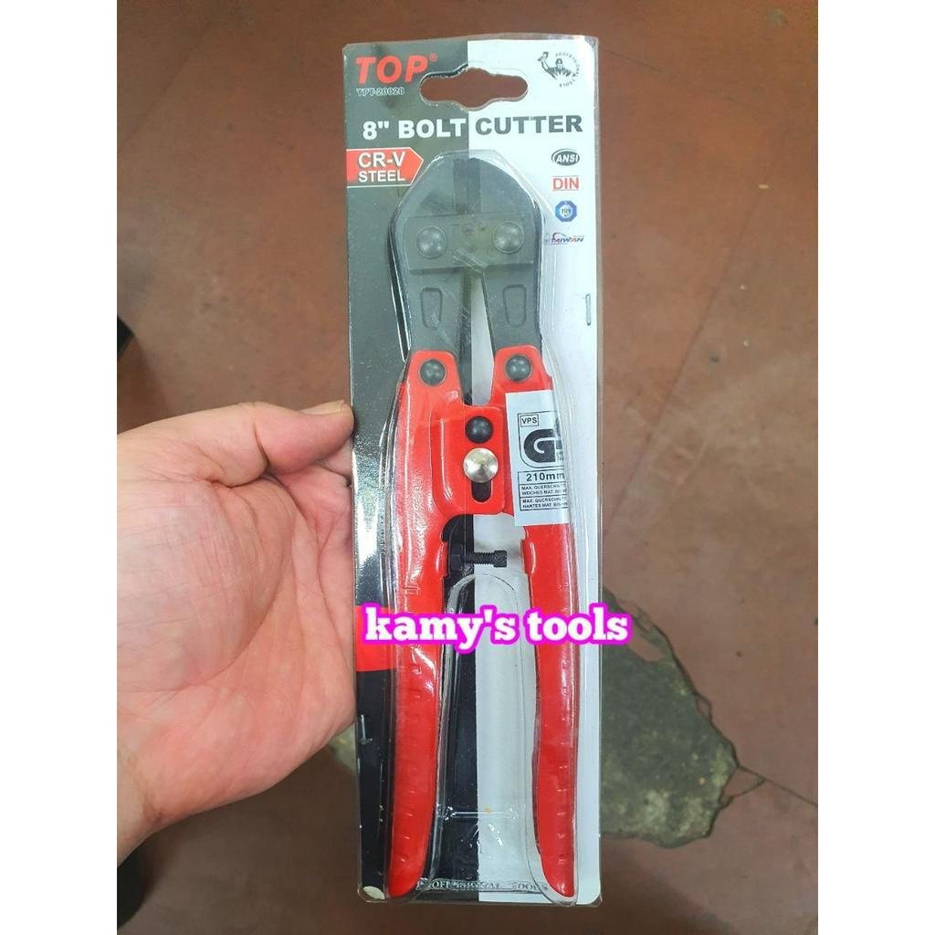 Kìm Cắt Sắt Kẽm Nhôm Cộng Lực Mini 8 Inch 200mm Top Tpt-20020, Kìm Cộng Lực