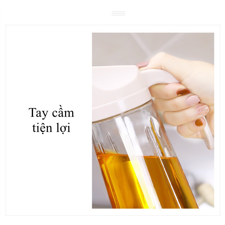 ✅[GIÁ SỈ] Bình Thủy Tinh MEIZI Đựng Dầu Ăn, Nước Mắm, Xì Dầu Tự Động Mở Nắp | BigBuy360 - bigbuy360.vn