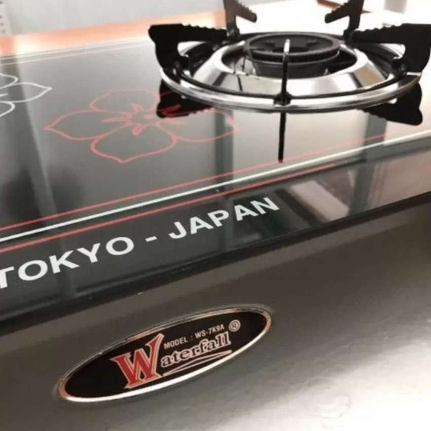 Bếp ga đôi dương Waterfall- 7K9 (đen)