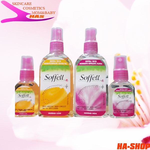 Xịt xua muỗi chống muỗi Soffell