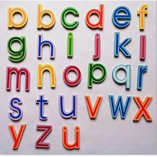 Bộ chữ số gỗ nam châm (Wooden Magnetic Letters/Numbers)