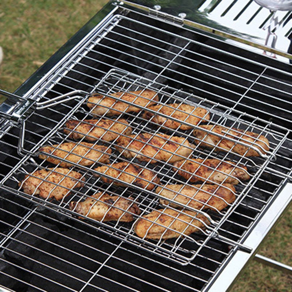 Vĩ nướng BBQ tay cầm gỗ