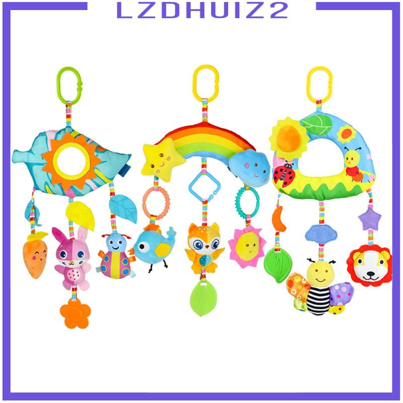 Đồ Chơi Treo Xe Đẩy Em Bé Hình Động Vật