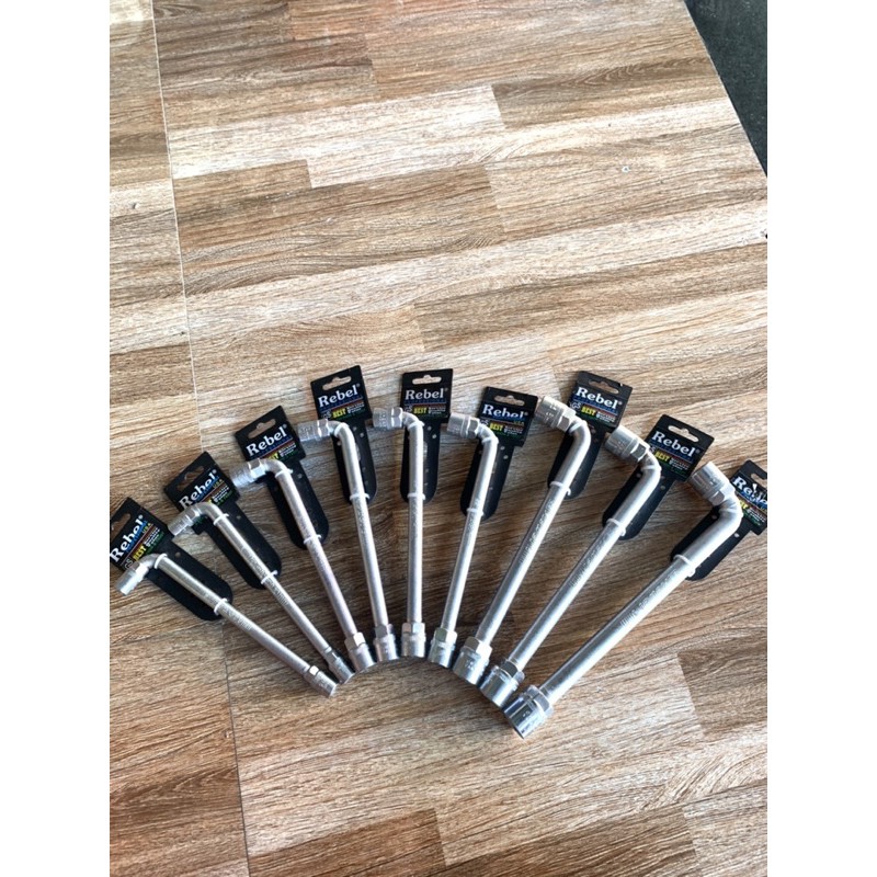 8-19mm Ống điếu vặn ốc Rebel | Cần điếu 2 đầu đủ size 8, 9, 10, 11, 12, 13, 14, 15, 16, 17, 18, 19