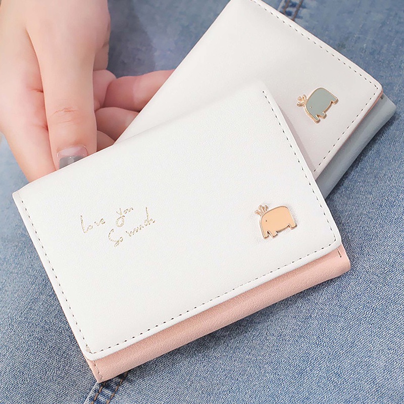 Ví mini nữ cầm tay ngắn phong cách Hàn Quốc Hottrend 2022 nhiều ngăn ví gấp mẫu mới siêu đẹp thời trang giá rẻ VN002