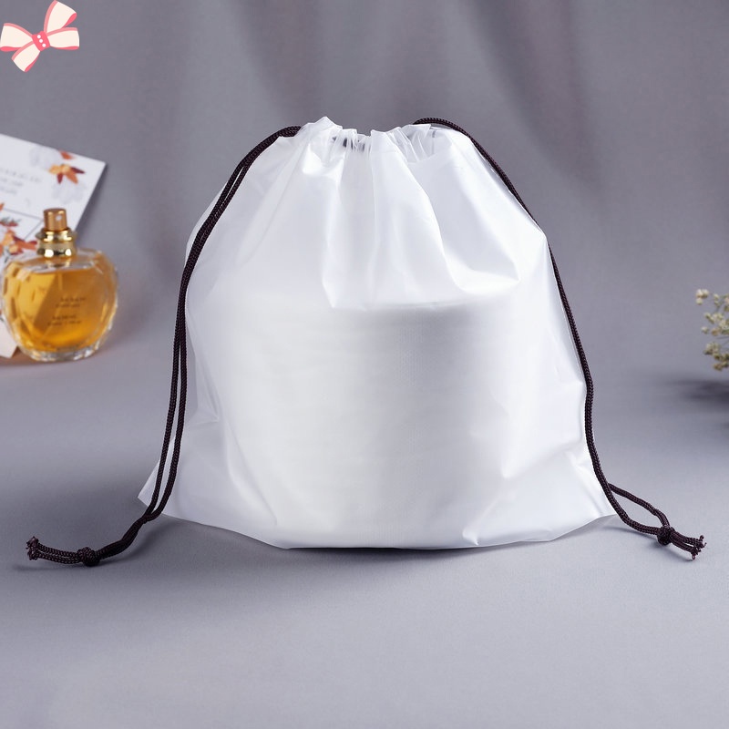 Túi Dây Rút Chất Liệu Cotton Mềm Mại Họa Tiết Hoạt Hình