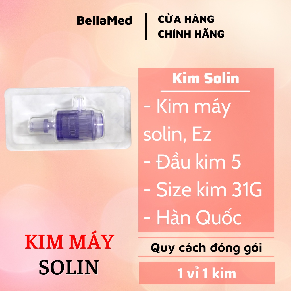 Kim tiêm dưỡng chất máy solin Hàn Quốc