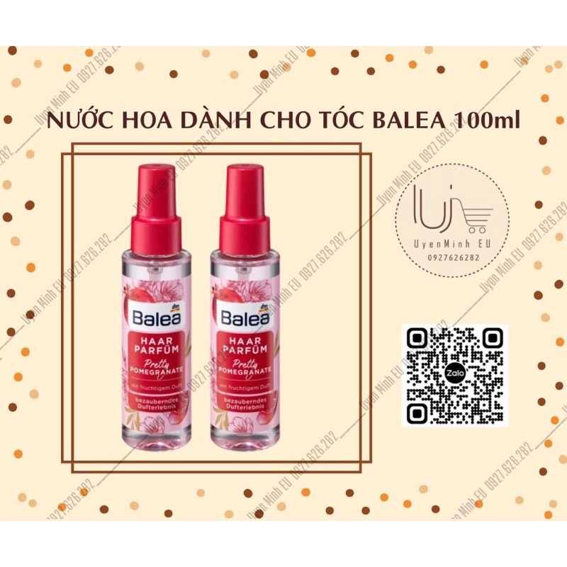 Nước hoa dành cho tóc Balea Đức