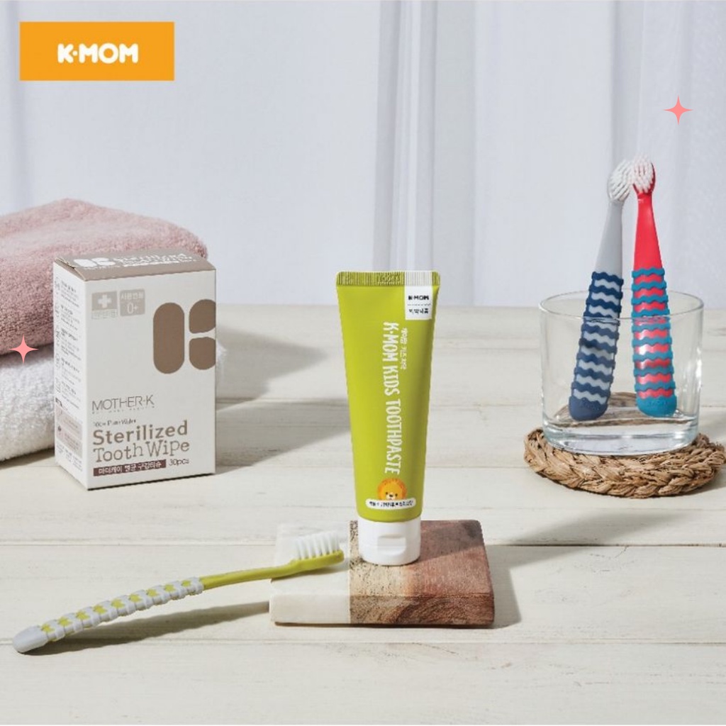 Kem Đánh Răng Hữu Cơ K-Mom 2-12 tuổi 50g Loại Ít Flouride