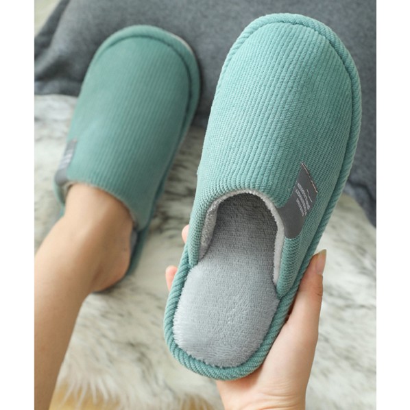 Dép Bông Đi Trong Nhà Cho Nam Nữ Đế Dép Chống Trơn Cao Cấp NineRed - D37