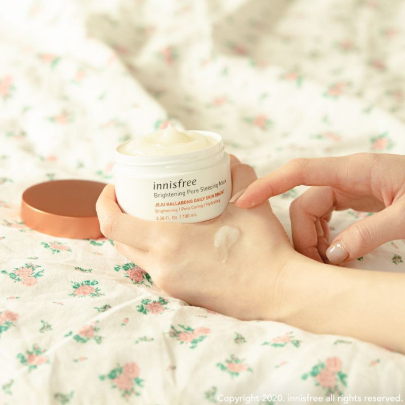 Mặt Nạ Ngủ Innisfree Whitening Pore Sleeping Pack 100ml