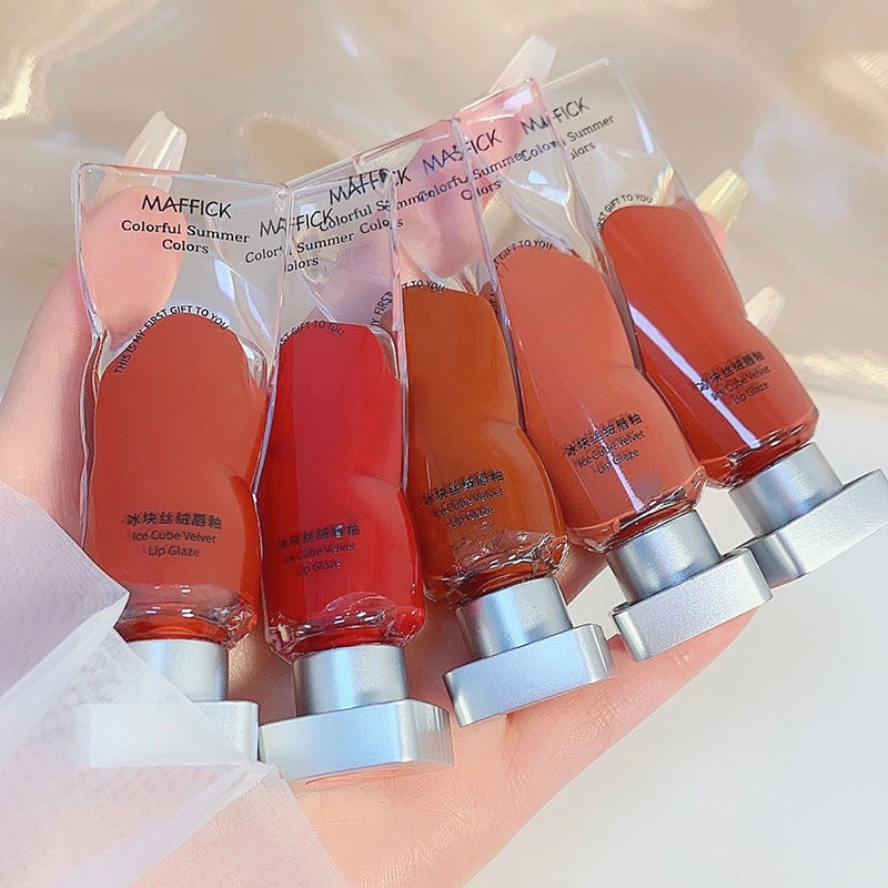[2022Hàng mới về]Son thỏi MAFFICK vỏ trong suốt MAFFICK Soft Matte Lipstick (Summer Radiance)