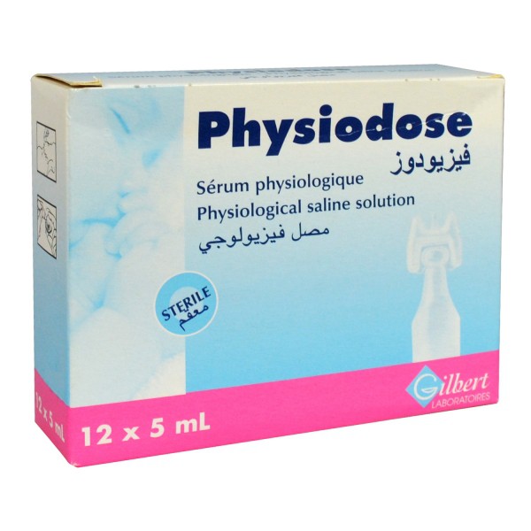 Nước muối biển Physiodose 12x5ml
