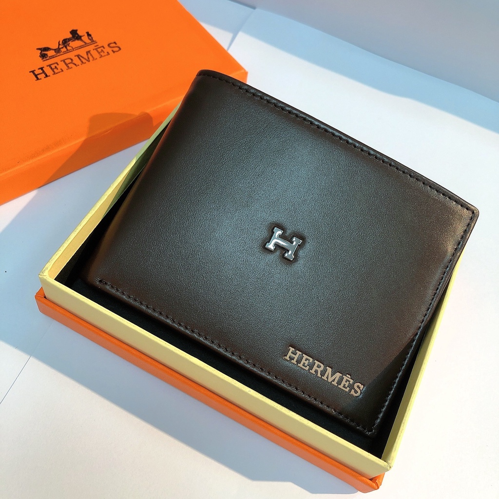 Ví Nam HM fullbox Da Bò Cao Cấp Kiểu Dáng thời Trang Trẻ Trung