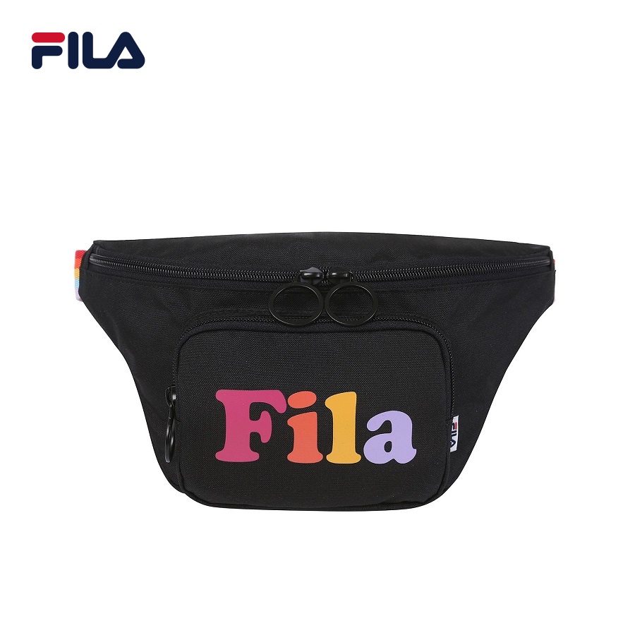 Túi đeo hông trẻ em Fila Rainbow Hipsack - FK3BAD1311F-BLK (26.5x16x3.5cm)